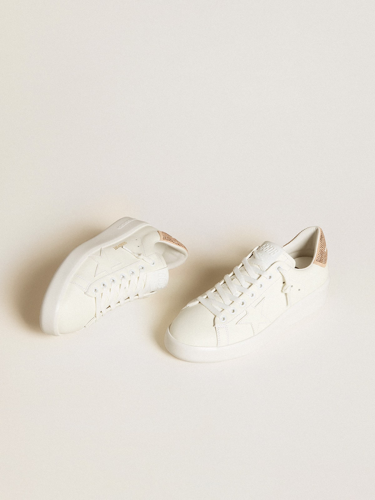 Purestar white sneakers for women Golden Goose