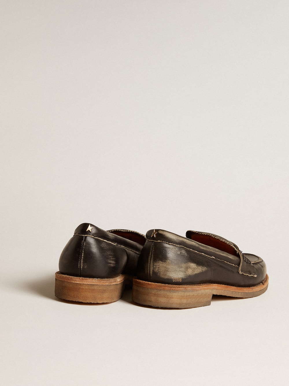 Golden Goose - Women’s Jerry loafer in black leather in 