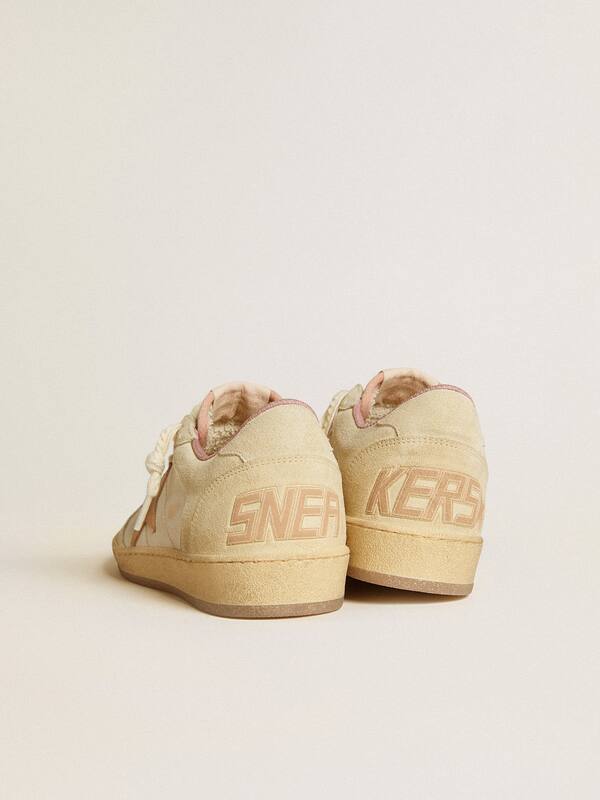 Golden Goose - Ball Star LTD in leather and suede with suede star and heel tab in 
