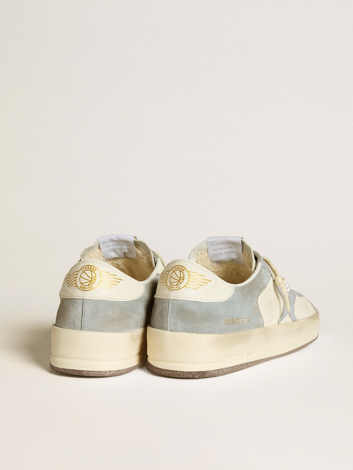 Golden Goose - Stardan LTD in nappa e suede con stella in pelle e talloncino in nappa in 