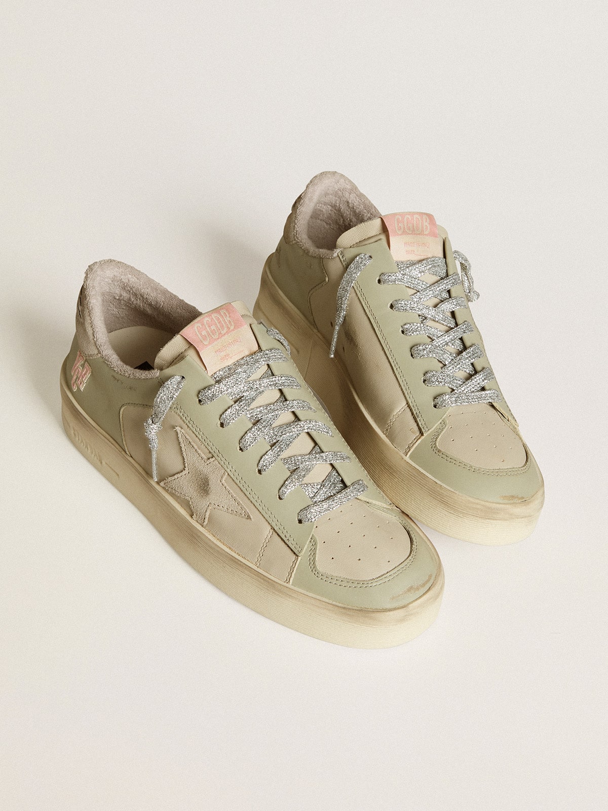 Stardan leather women's sneakers | Golden Goose