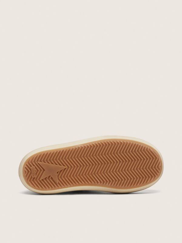 Golden Goose - Women’s Space-Star in old rose suede with shearling lining in 