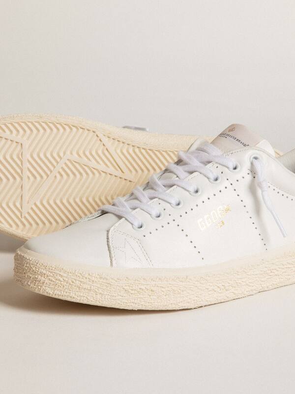 Golden Goose - Women’s Tennis in white leather in 