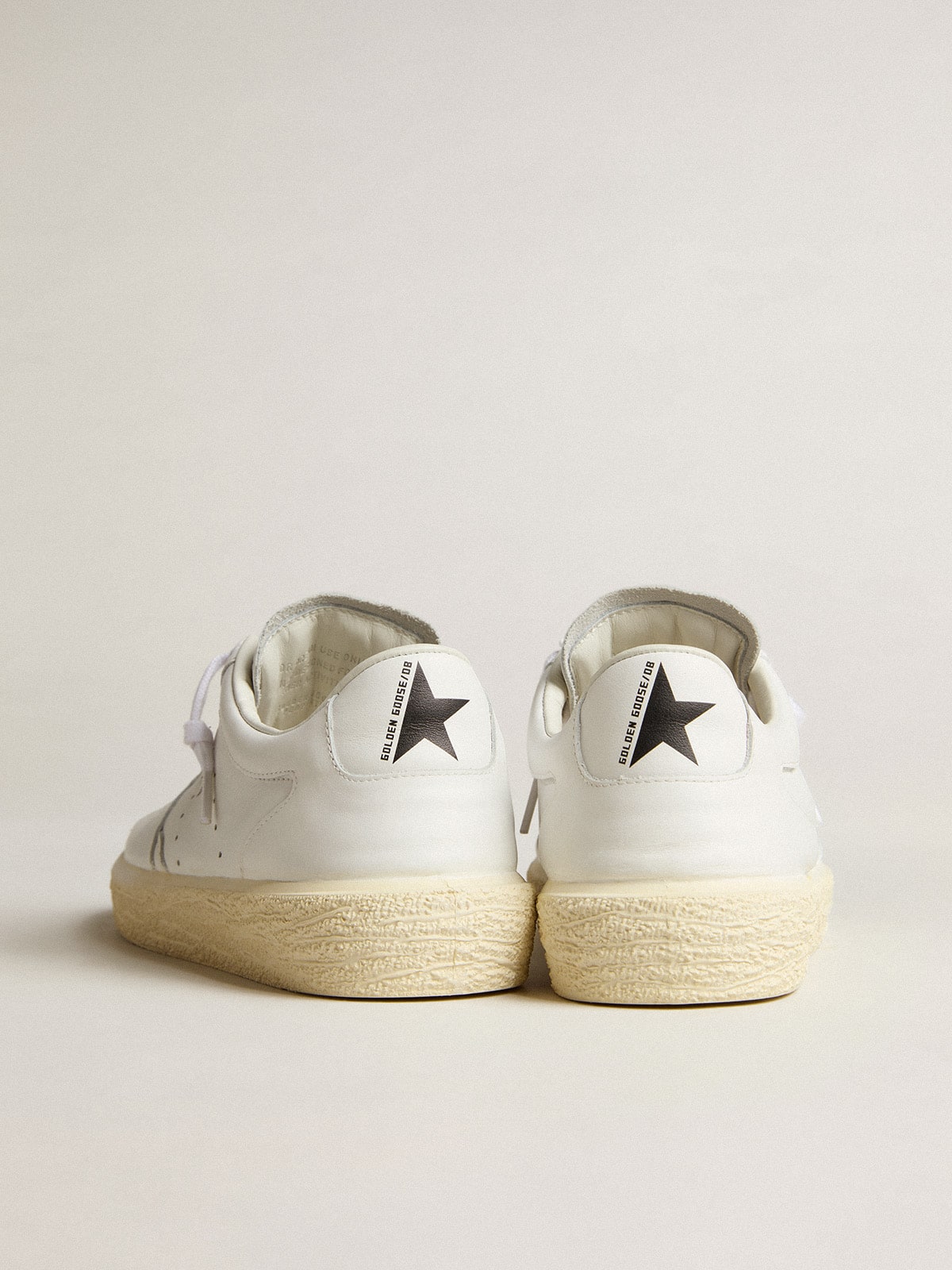 Golden Goose - Women's Tenth Star in white leather in 