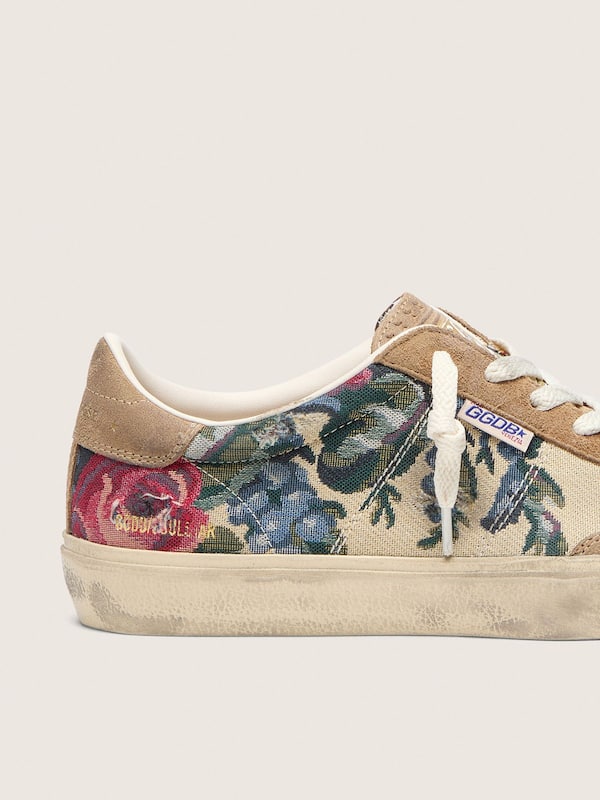 Golden Goose - Soul Star Donna in canvas e suede con stampa colorata in 