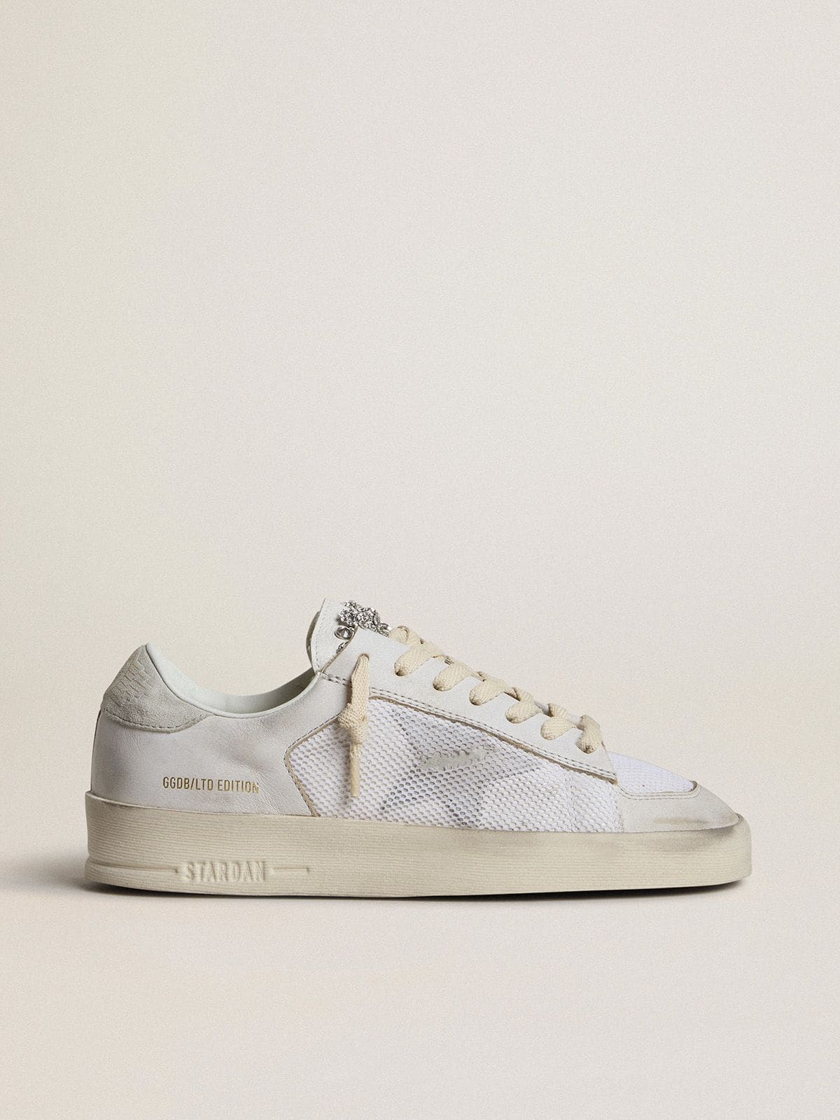 【Golden Goose】★人気★スターダンスニーカー レザースター メンズ Stardan ホワイト＆ブラック レザー