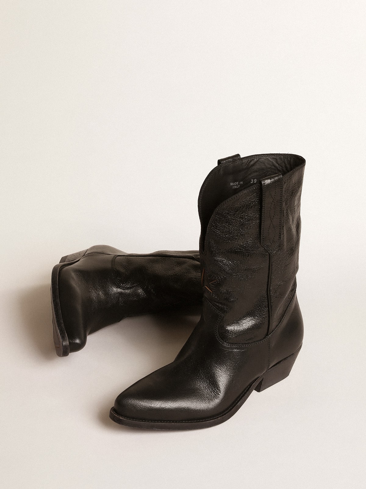 Golden goose star boots best sale