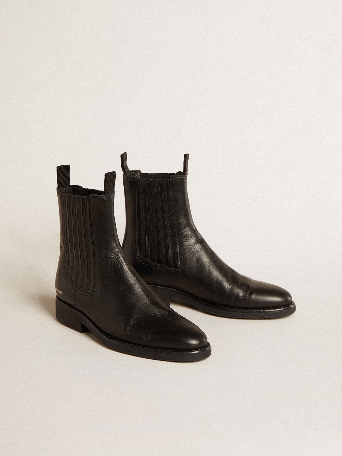 Golden Goose - Women’s Chelsea boots in black leather in 