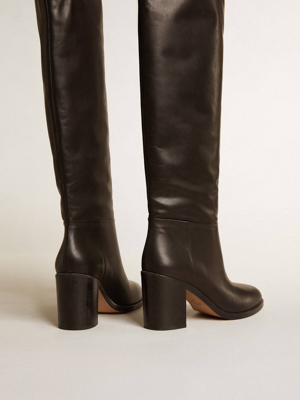 Golden goose tall boots best sale