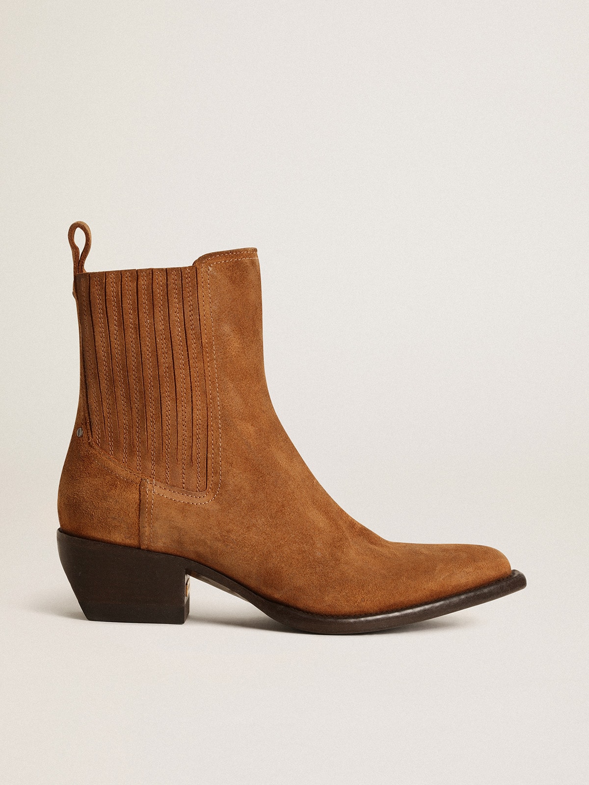 Golden Goose - Debbie brown suede boots in 