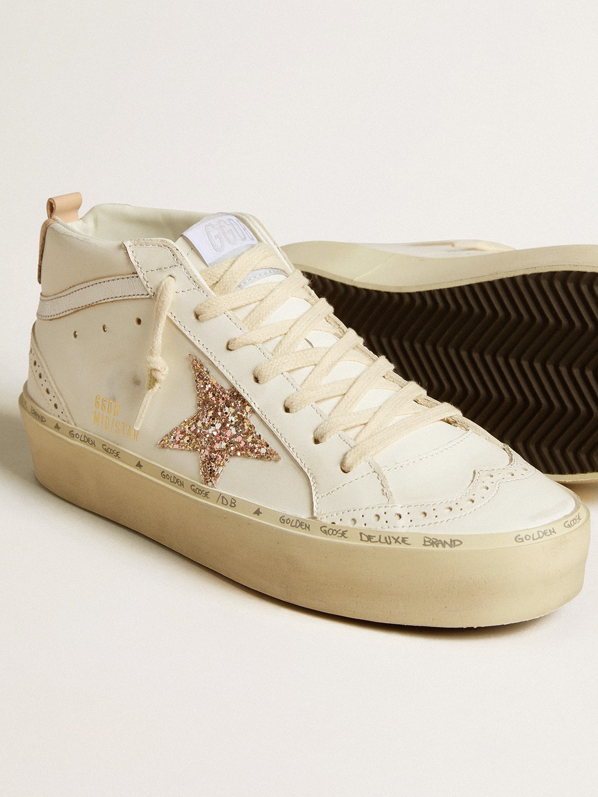 Golden goose shops 'mid star sequin