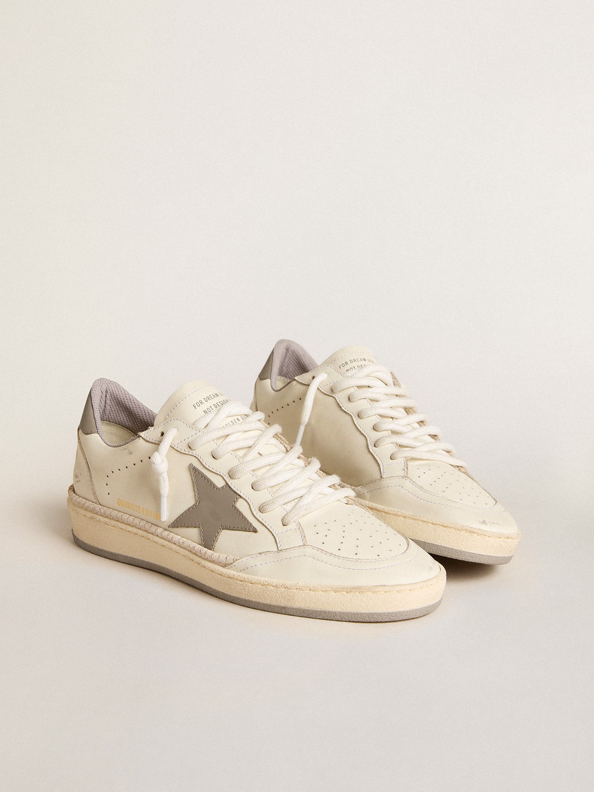 Women's Ball Star LTD with gray leather star and heel tab