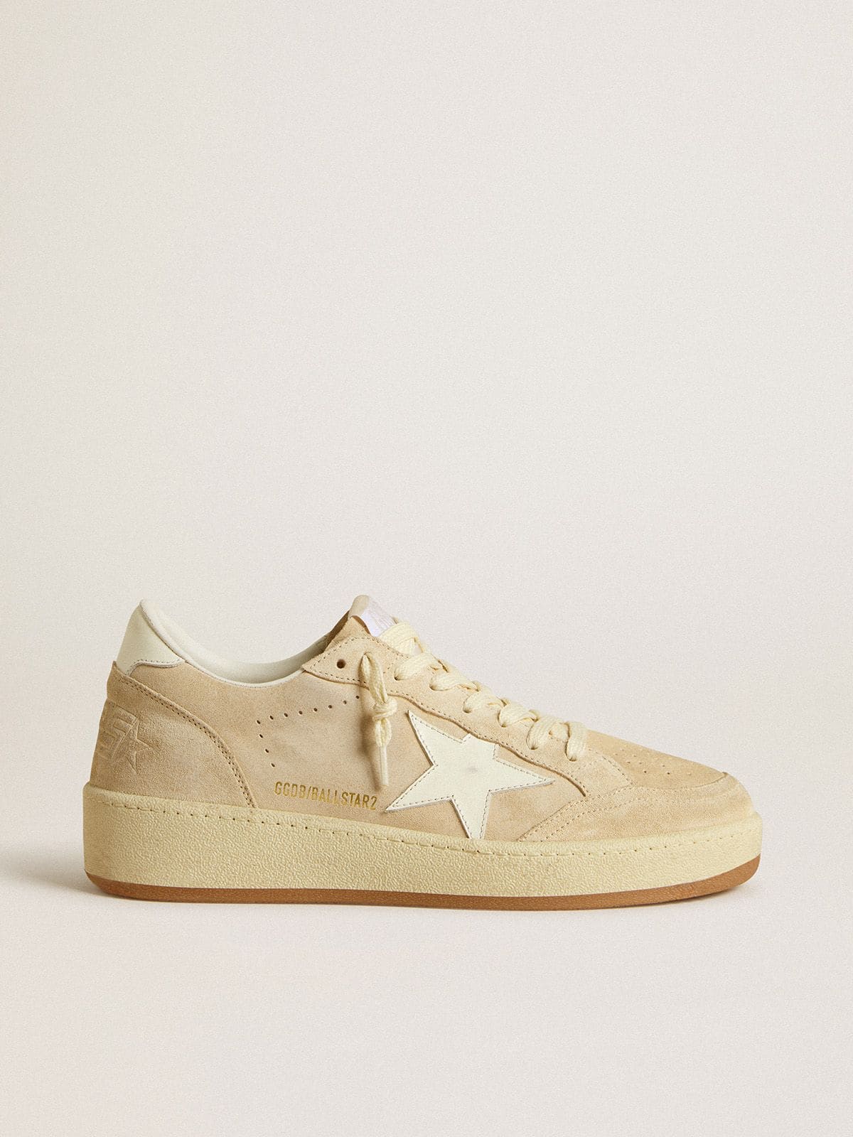 Golden goose beige suede on sale