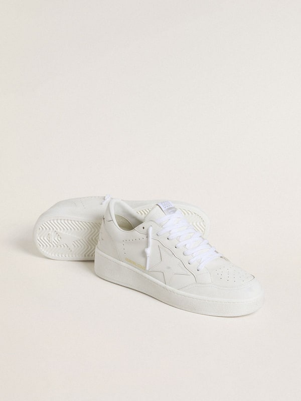 Golden Goose - Women's Ball Star with white leather star and heel tab  in 