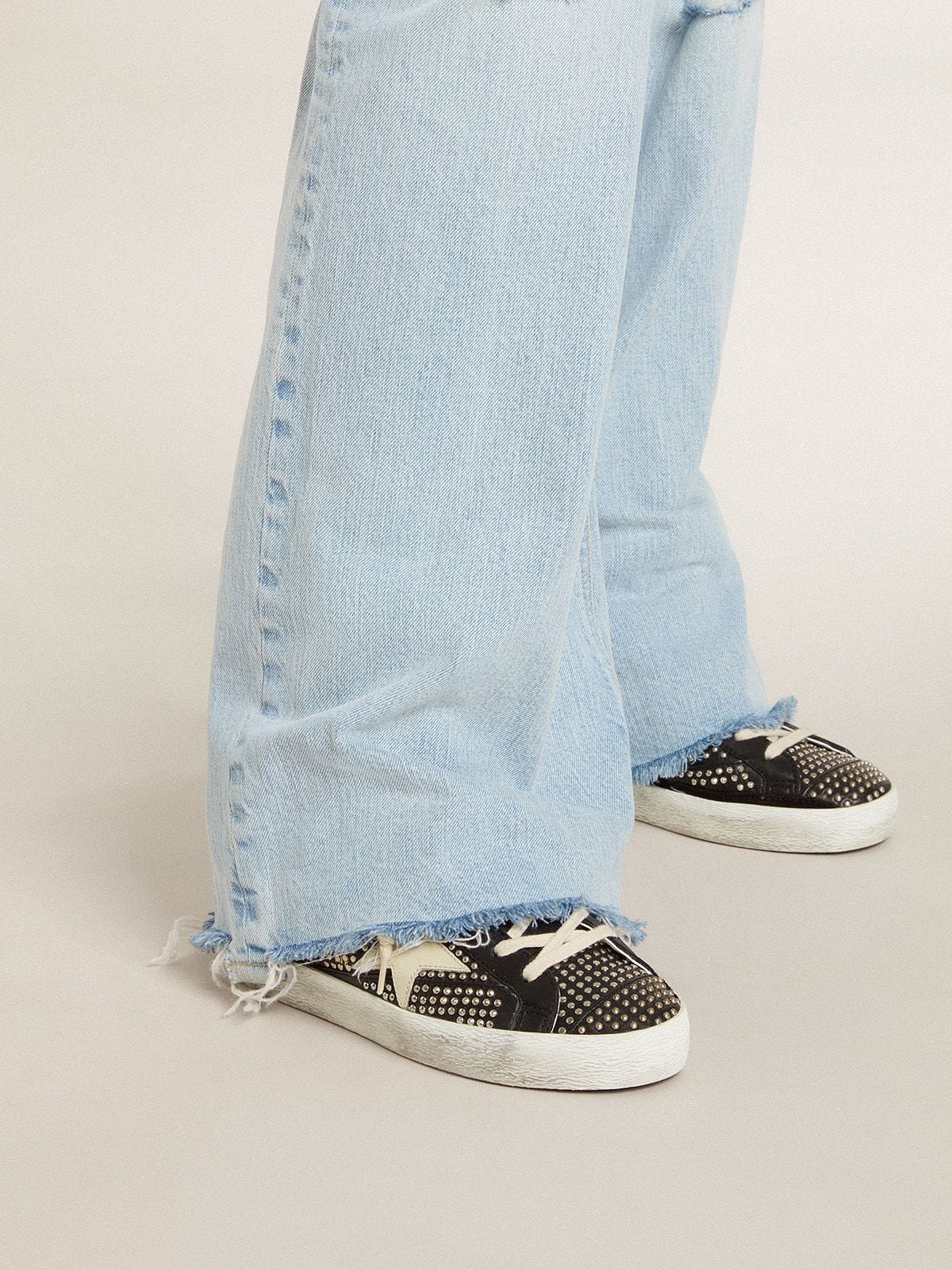 Golden Goose SUPER-STAR ブラック/ホワイト 38 Golden Goose SUPER-STAR ブラック/ホワイト 38