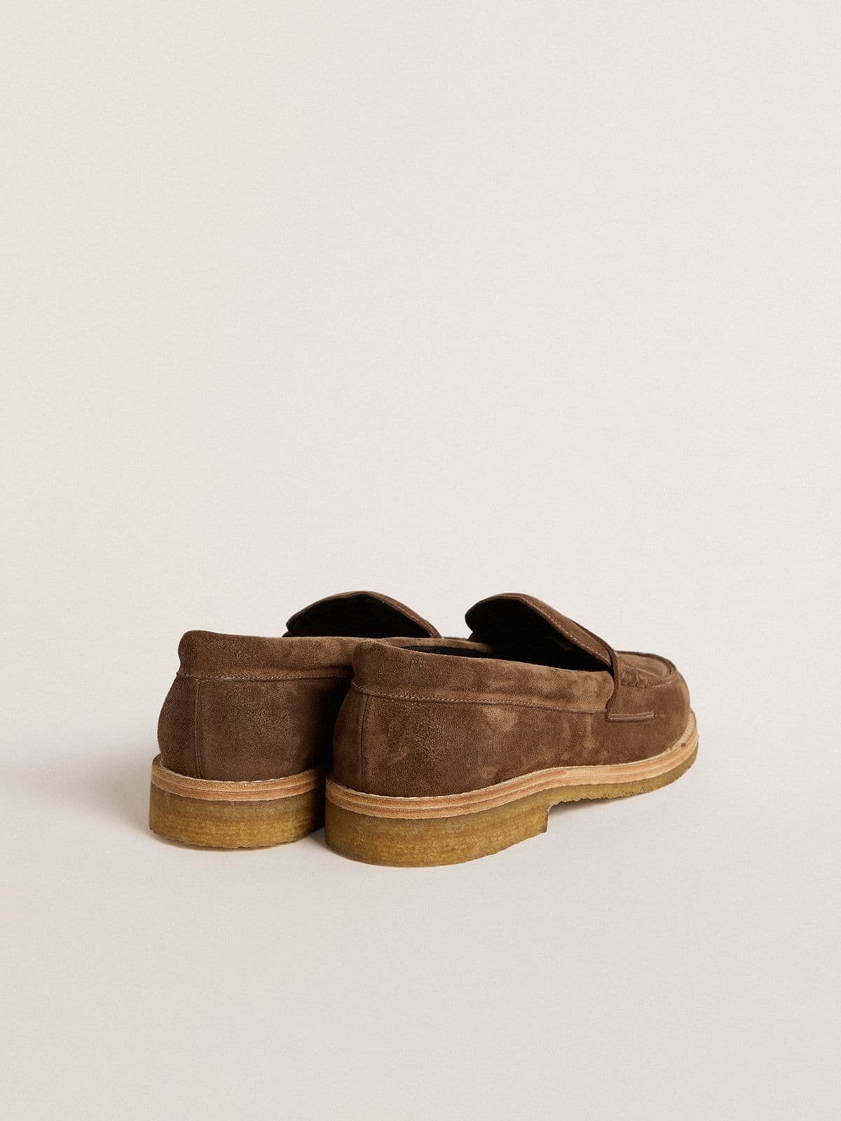 Golden Goose - Women's Jerry loafer in dove-gray suede in 