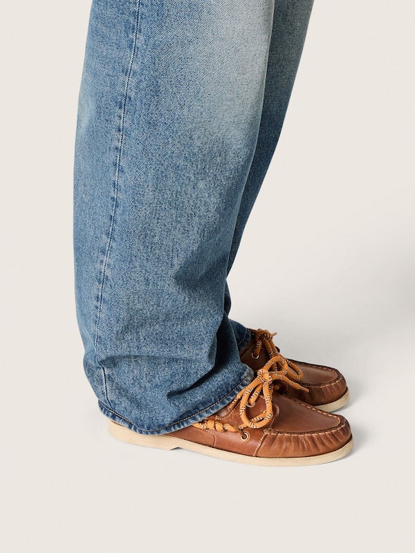 Women's Cruise loafer in tobacco-colored leather