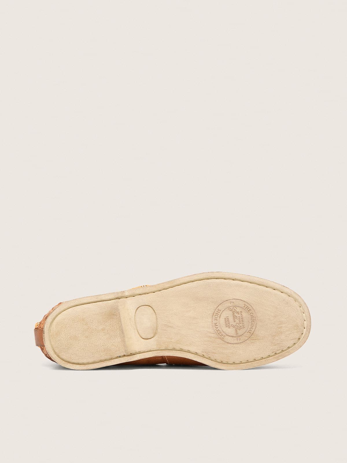 Golden Goose - Women's Cruise loafer in tobacco-colored leather in 