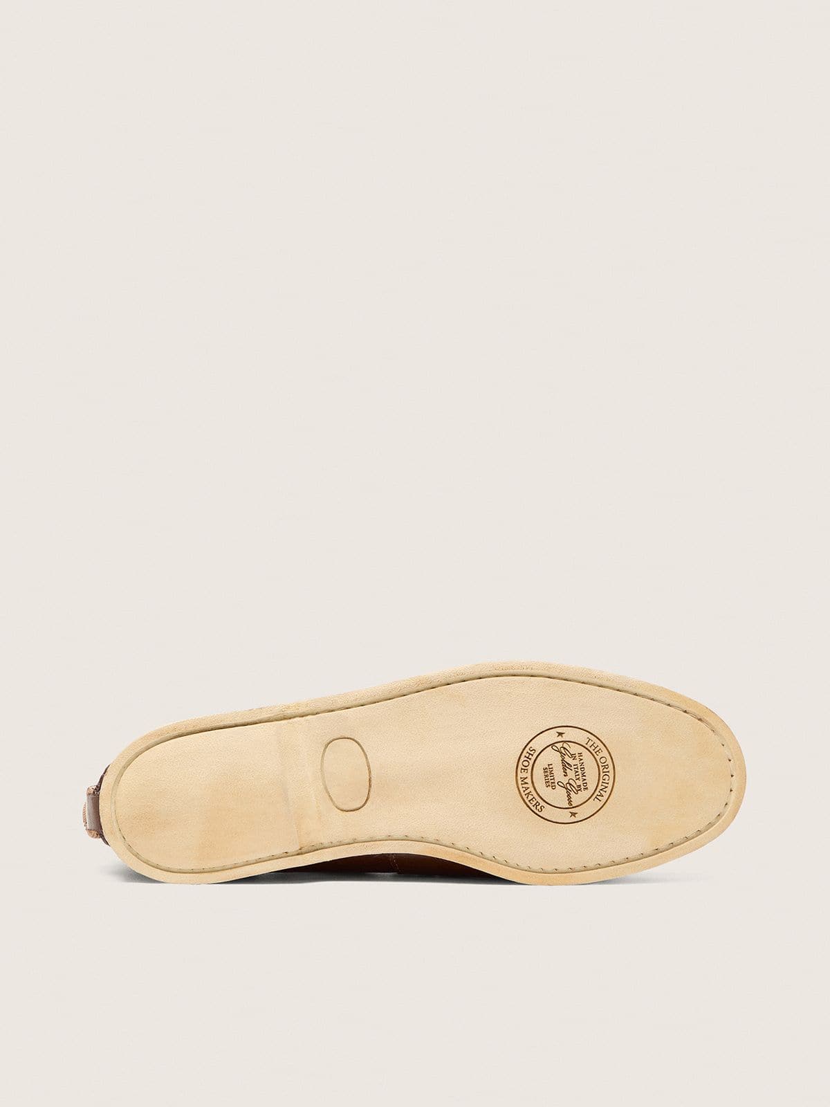 Golden Goose - Women's Cruise loafer in glossy dark brown leather in 