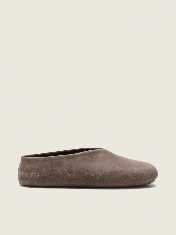 Golden Goose - Women&rsquo;s Tierra in khaki suede in 