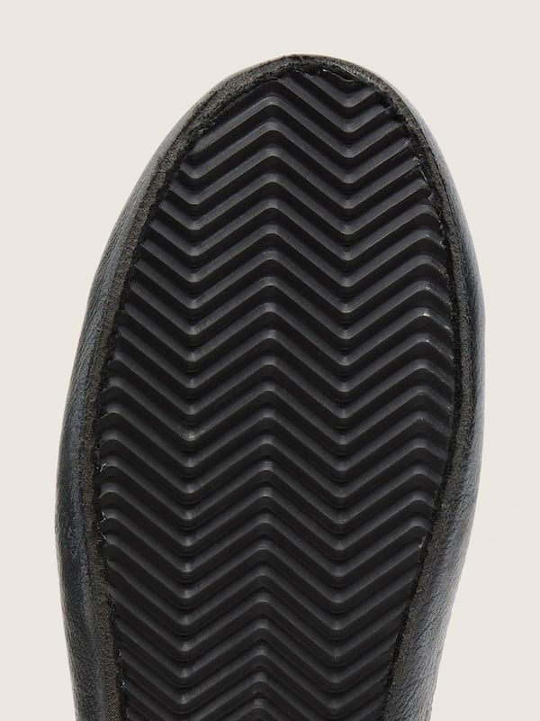 Golden Goose Women&rsquo;s Super-Star LTD in perforated black suede with black star and crystals Super-Star black woman