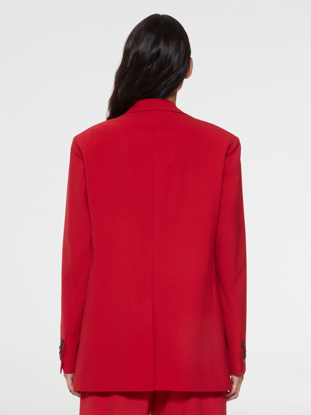 Golden Goose - Red Bova blazer with single-breasted fastening in 