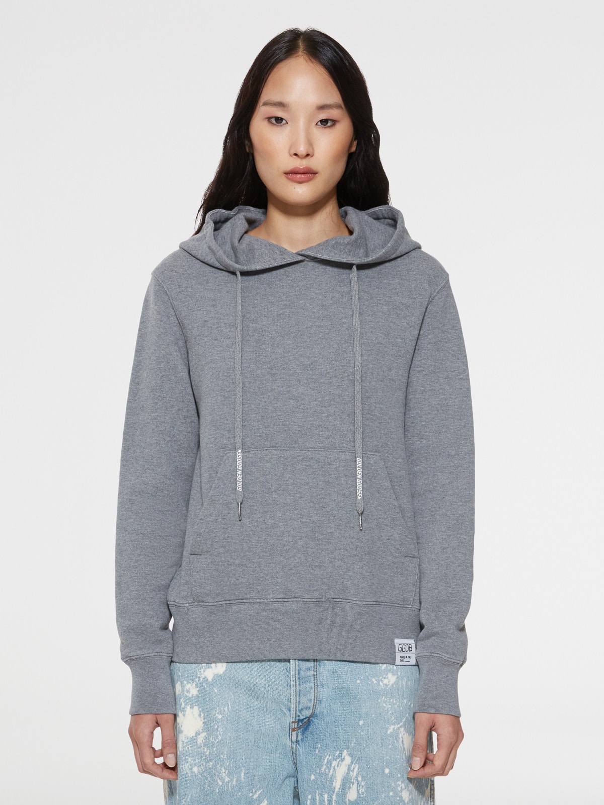 Golden Goose - Dream Maker Collection Ayan sweatshirt with patches on the back in 