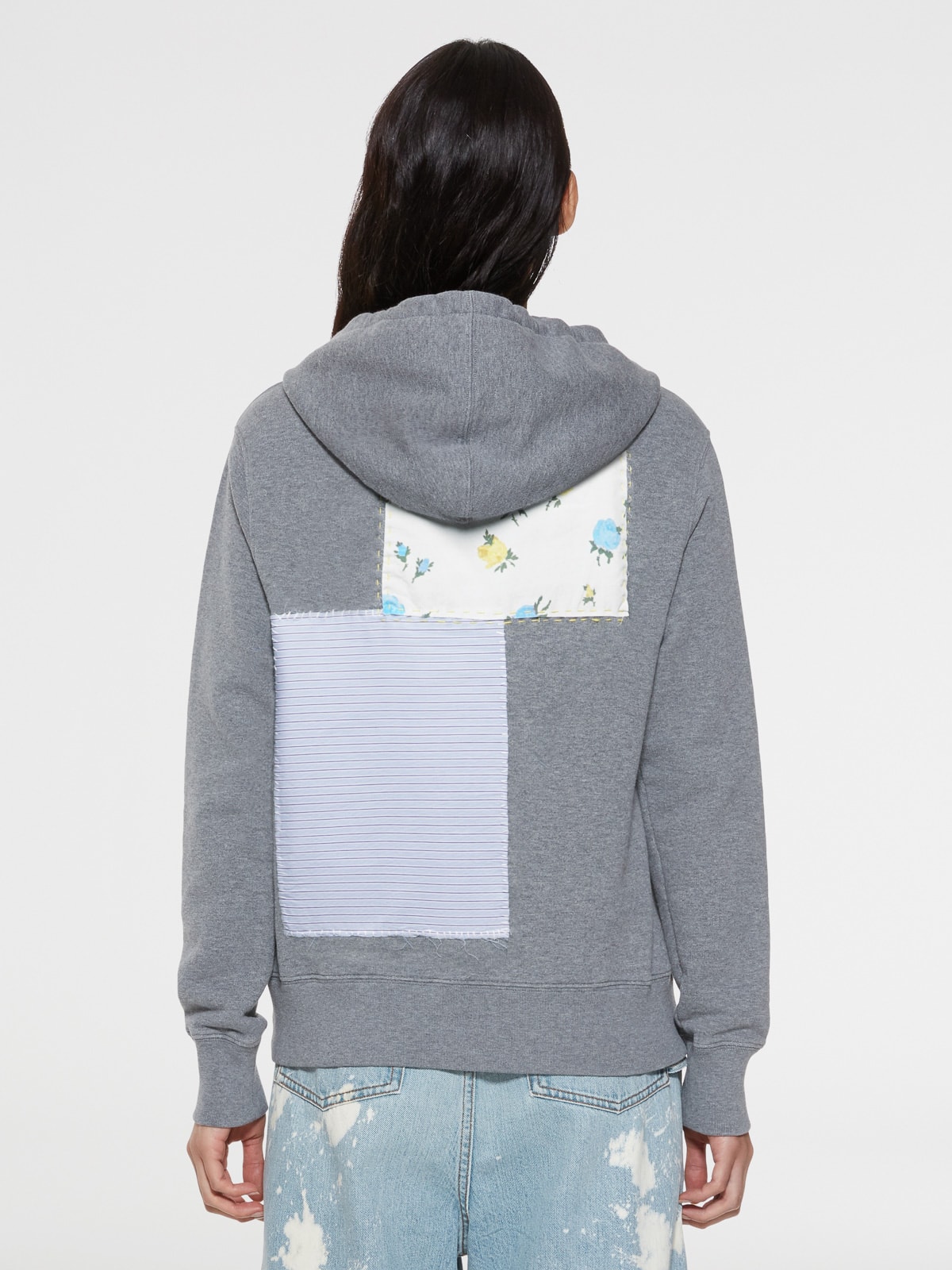 Golden Goose - Dream Maker Collection Ayan sweatshirt with patches on the back in 