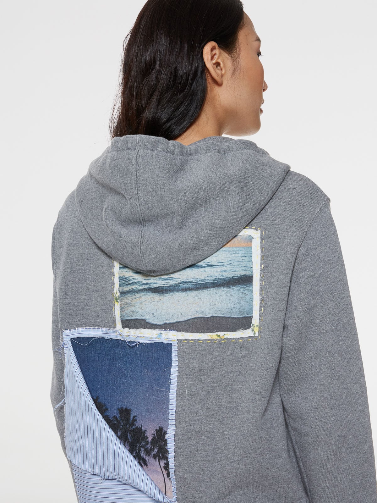 Golden Goose - Dream Maker Collection Ayan sweatshirt with patches on the back in 