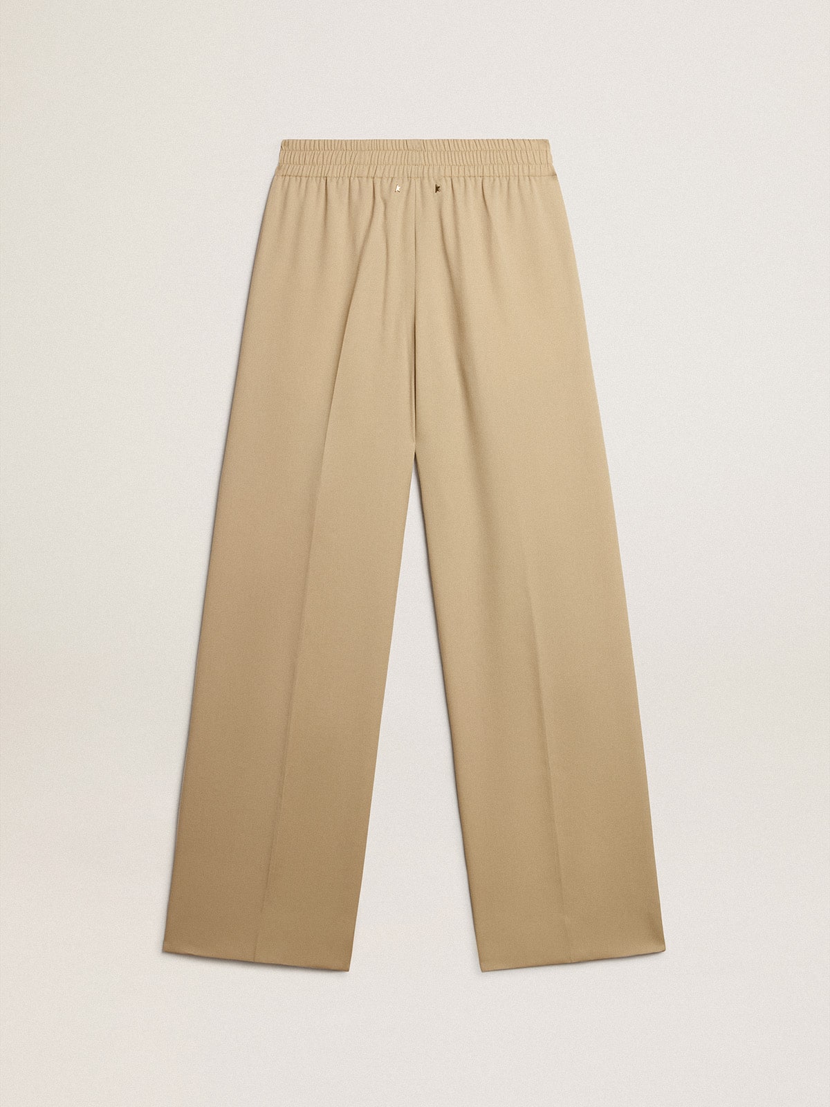 Women's sand-colored joggers