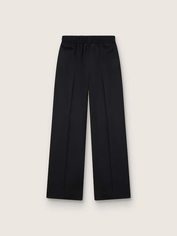 Golden Goose - Women&rsquo;s black lightweight wool joggers in 