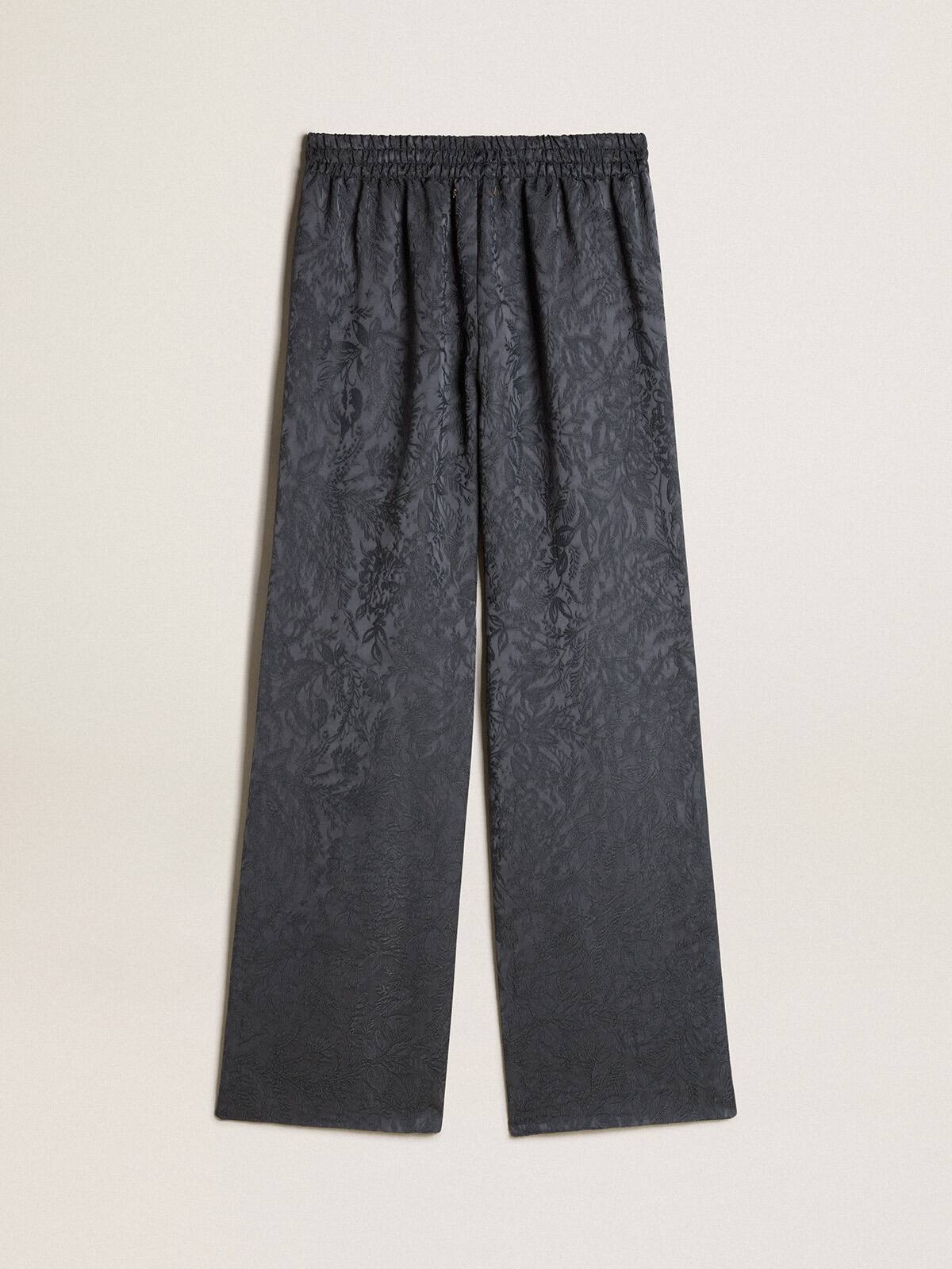Golden Goose - Jacquard pants with all-over toile de jouy pattern in 