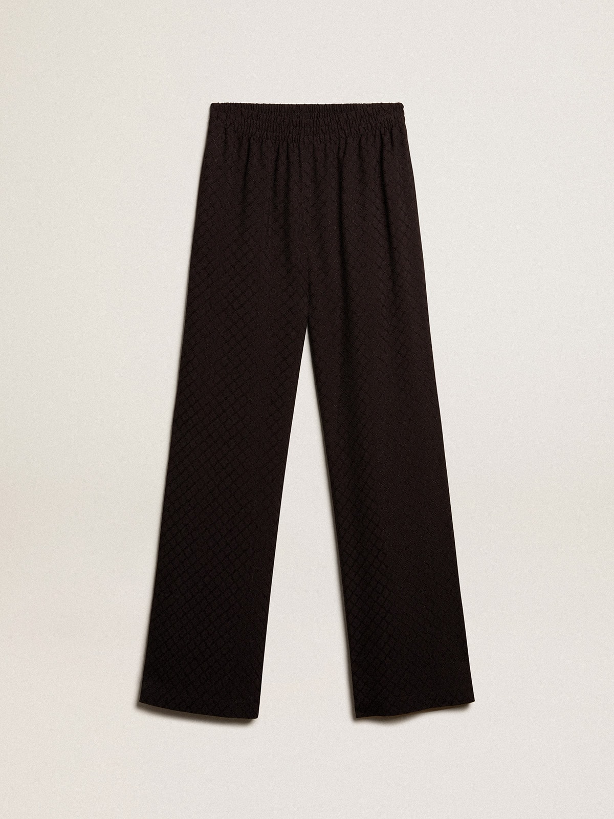 Golden Goose - Women’s black viscose joggers in 