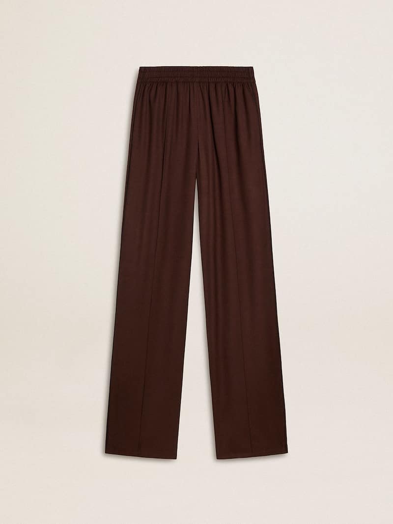Pantalon de jogging marron pour femme