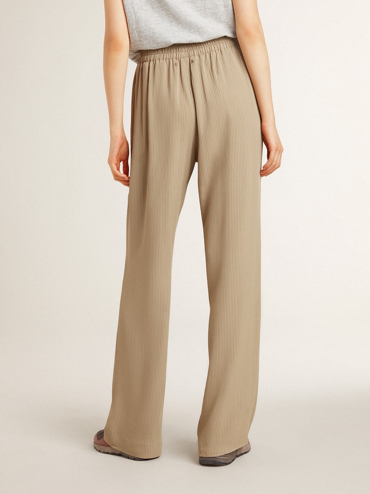 パンツ GOLDEN  Woman Pants Dove Grey GWP00821P00187055550 GOLDEN GOOSE: Pants woman - Dove Grey | Golden Goose pants