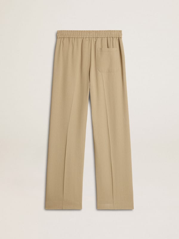 Golden Goose - Women's travertine-colored joggers  in 