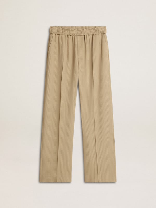 Golden Goose - Women's travertine-colored joggers  in 