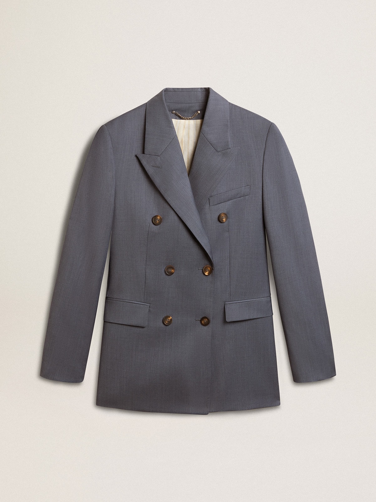 Baby blue peacoat best sale