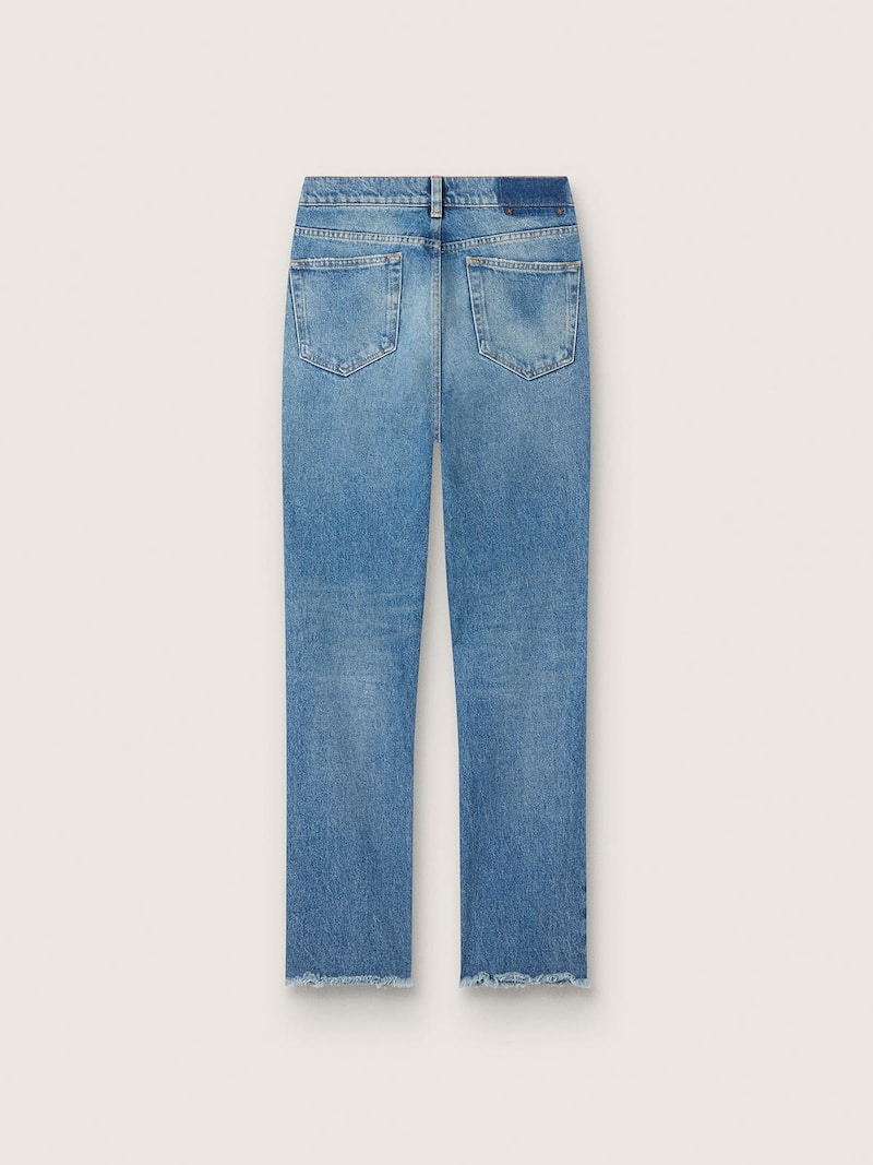 Golden Goose - Women's cropped flared jeans with medium wash in 