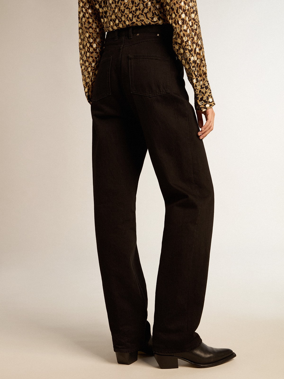 Golden Goose - Women's black jeans in 