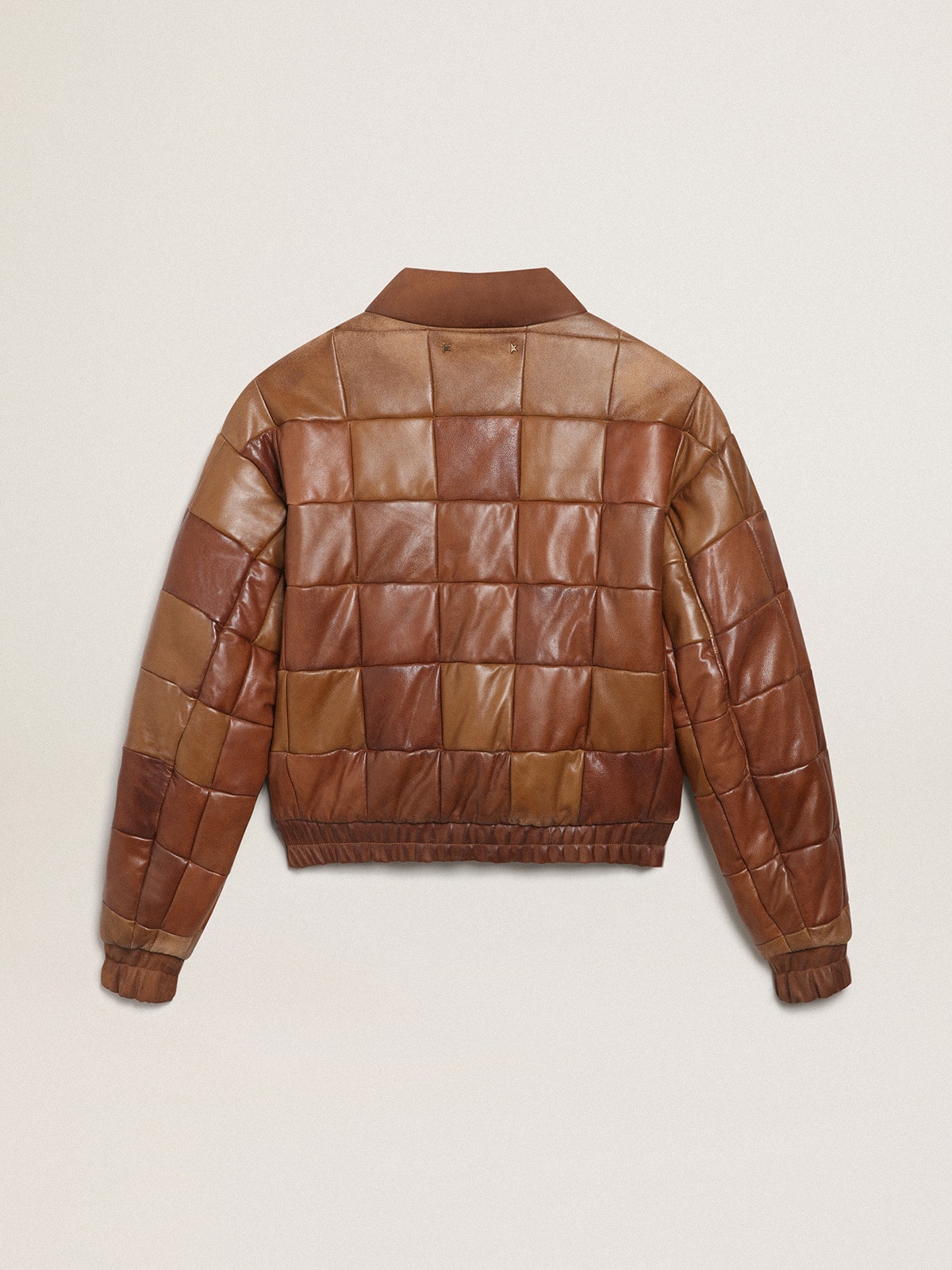 Golden Goose - Women's bomber jacket in leather in 