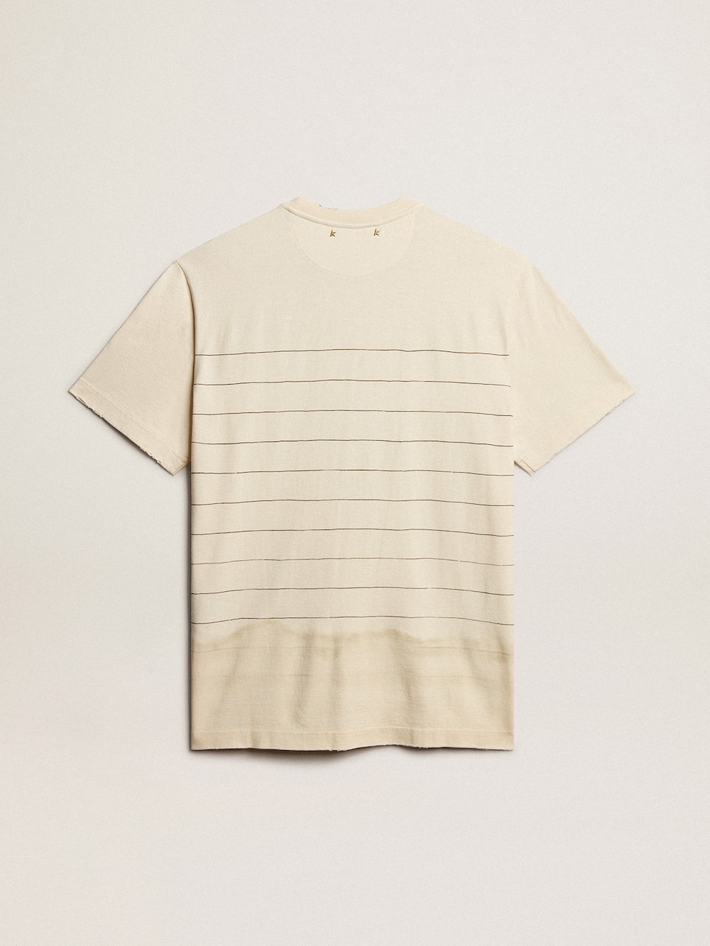 Golden Goose - Damen-T-Shirt in Heritage-White aus der „HAUS of Dreamers“-Kollektion in 