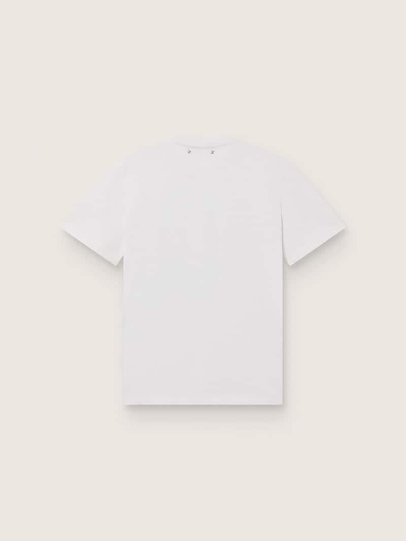 Golden Goose - T-shirt femme avec imprim&eacute; sur le devant in 