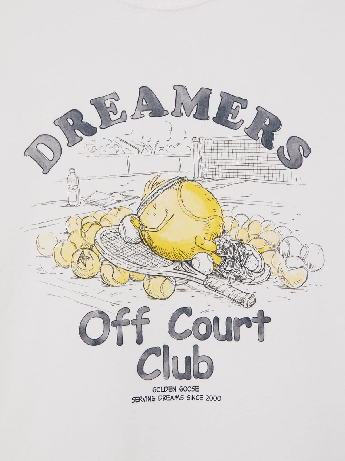 Golden Goose - Women&rsquo;s T-shirt with print on the front in 