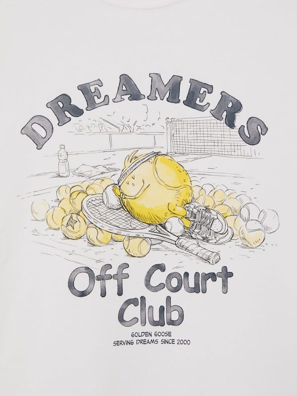 Golden Goose - Women&rsquo;s T-shirt with print on the front in 