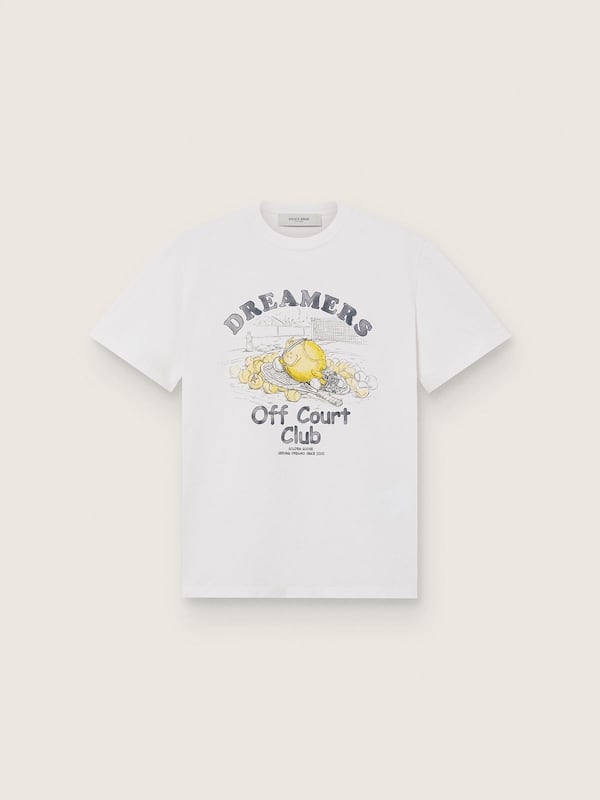 Golden Goose - Women&rsquo;s T-shirt with print on the front in 