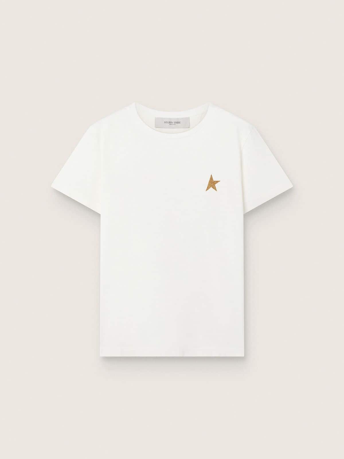 Golden Goose - Camiseta de mujer con estampado en la espalda in 