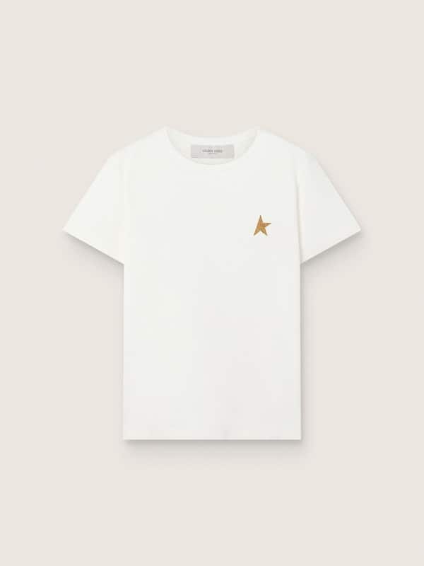 Golden Goose - T-shirt femme avec imprim&eacute; dans le dos in 