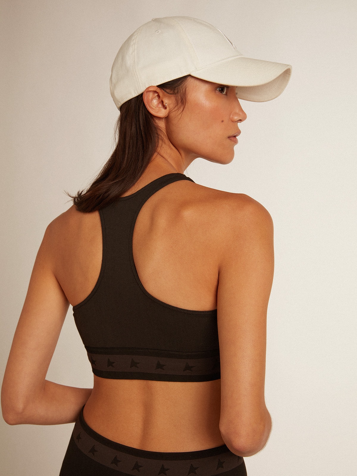 Golden Goose - Top de sport noir  in 