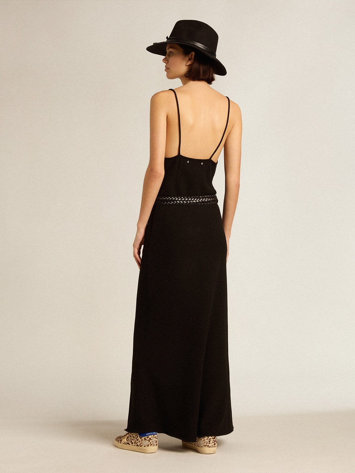 Golden Goose - Black slip dress in 